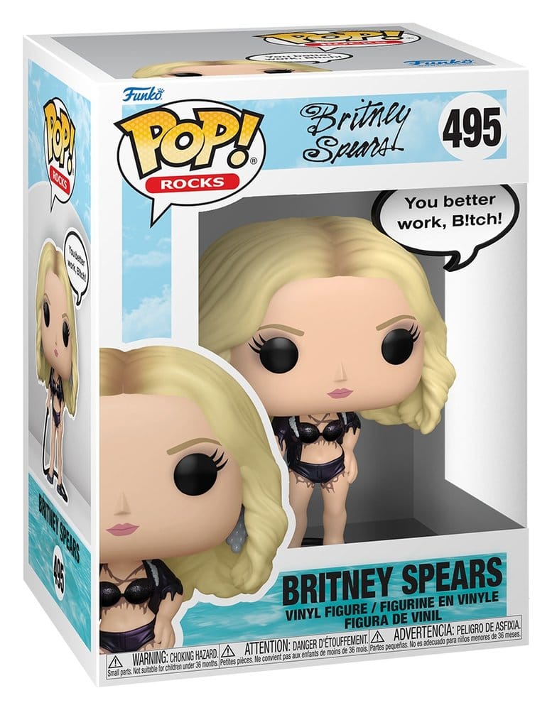 Britney Spears POP! Sayings Vinyl Figure You Better Work Funko