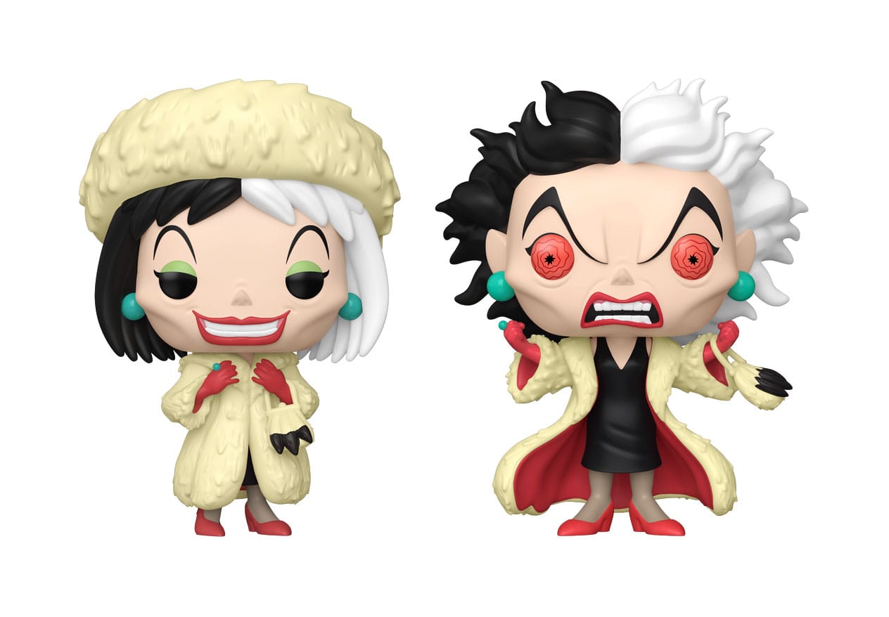 One Hundred and One Dalmatians POP! Vinyl Figures Cruella De Vil with Chase Assortment 6 Funko