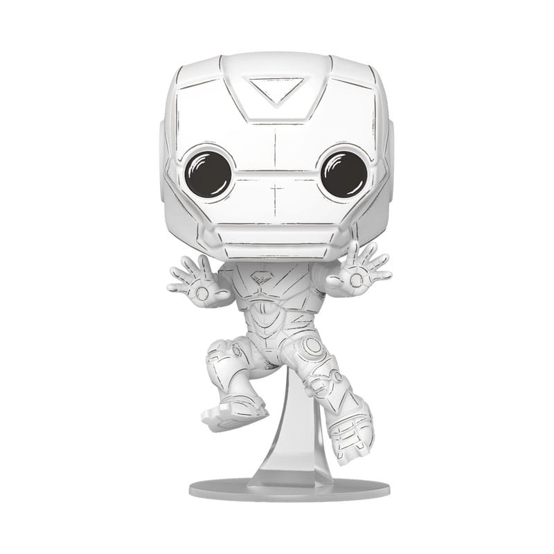 Marvel POP! Vinyl Figure Sketched Iron Man Funko