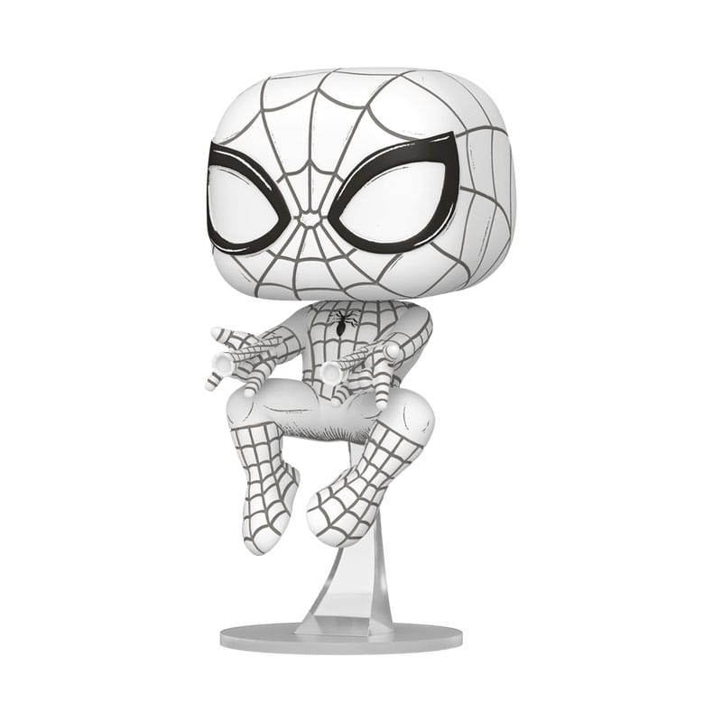 Marvel POP! Vinyl Figure Sketched Spider-Man Funko