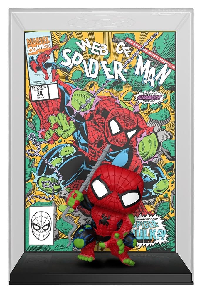 Marvel POP! Comic Covers Vinyl Figure Web of Spider-Man #70 Spider Hulk Funko