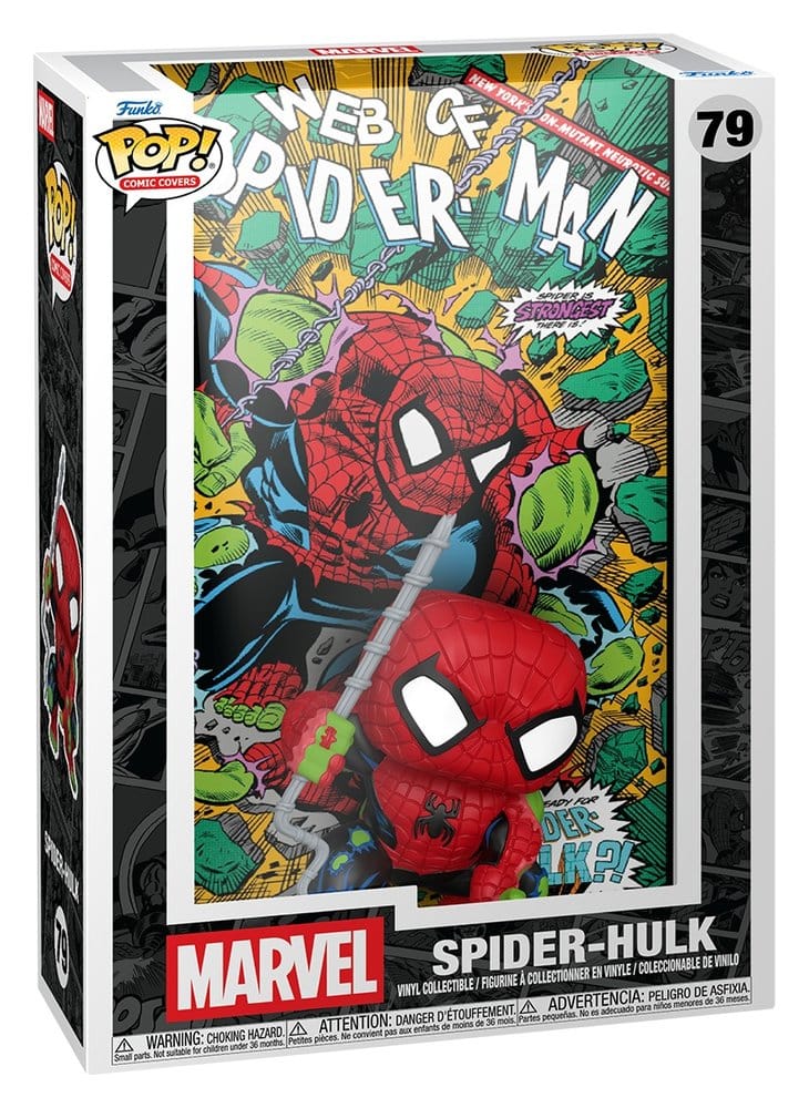 Marvel POP! Comic Covers Vinyl Figure Web of Spider-Man #70 Spider Hulk Funko
