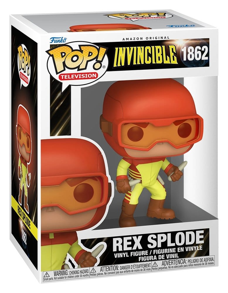 Invincible 2 POP! Vinyl Figures Rex Splode with Chase Assortment 6 Funko