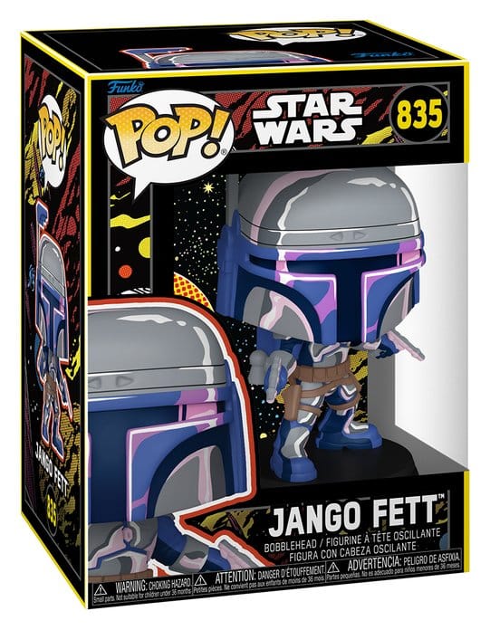 Star Wars Mandalorian & Grogu POP! Vinyl Figure Jango Fett Retro Funko