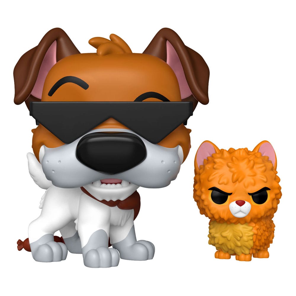 Oliver & Co. POP!&Buddy Movies Vinyl Figures Dodger w/Oliver w/Chase Assortment 6 Funko