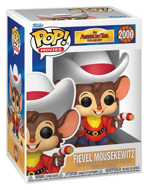 An American Tail Fievel Goes West POP Vinyl Figure Fievel Mousekewitz Funko