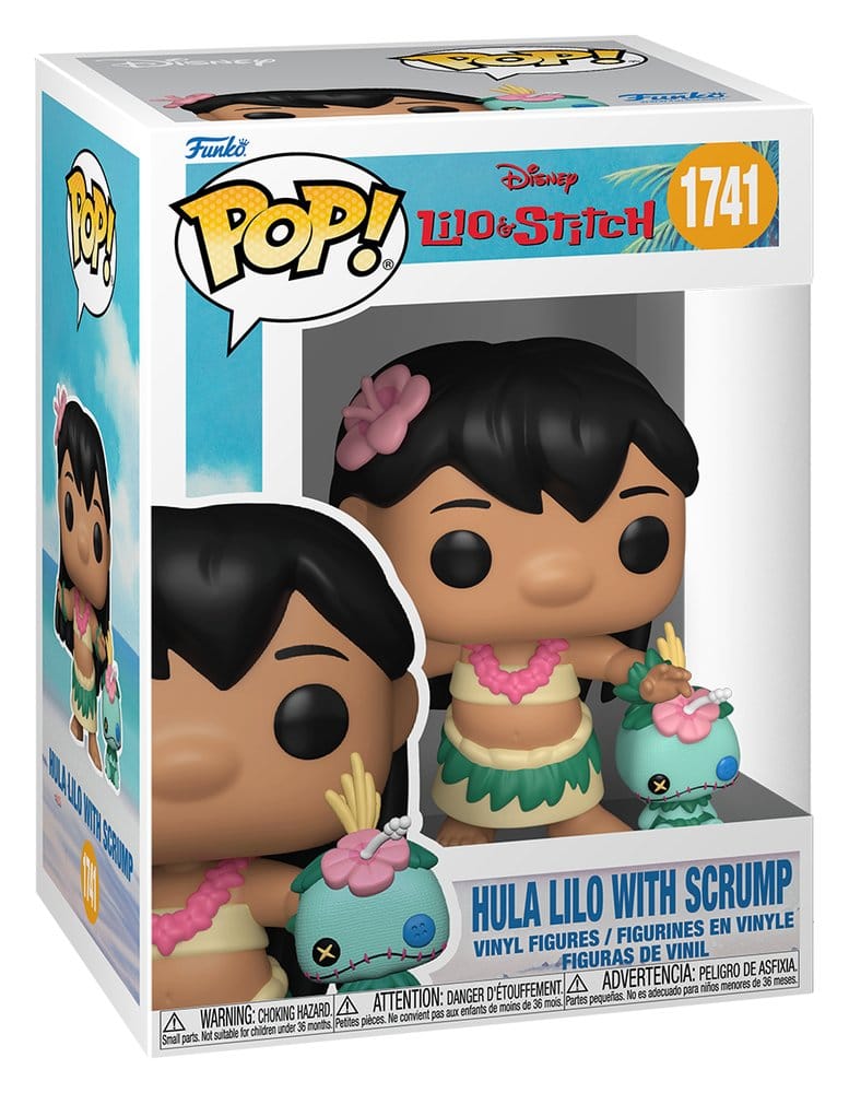 Lilo & Stitch POP! Vinyl Figure Hula Lilo with Scrump Funko