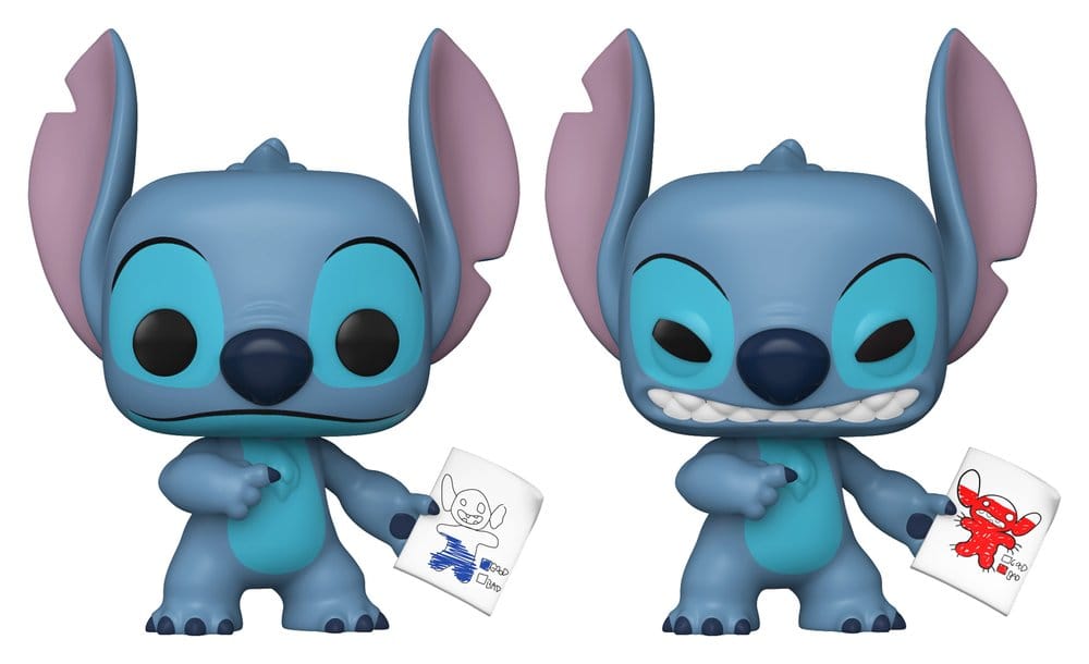 Lilo & Stitch POP! Vinyl Figure Stitch with Mood Chart w/Chase Assortment 6 Funko