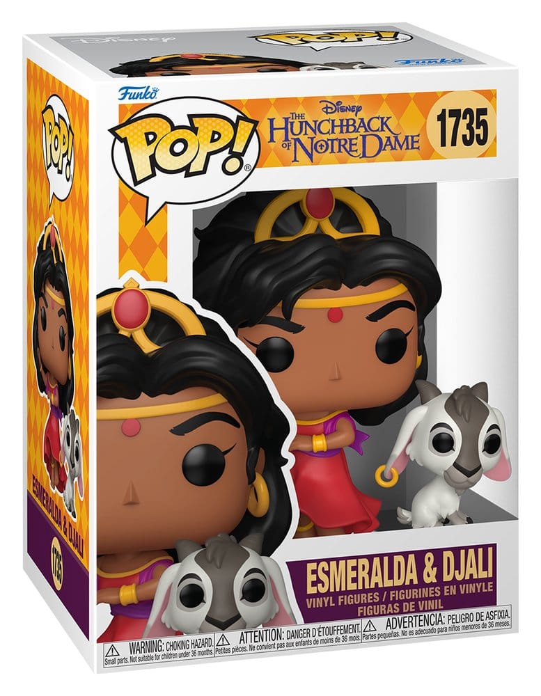 The Hunchback of Notre Dame POP! Vinyl Figure Esmeralda & Djali Funko