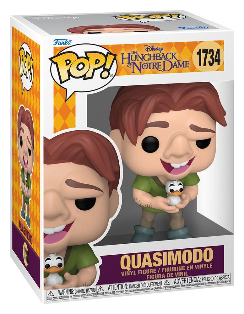 The Hunchback of Notre Dame POP! Vinyl Figure Quasimodo with Bird Funko