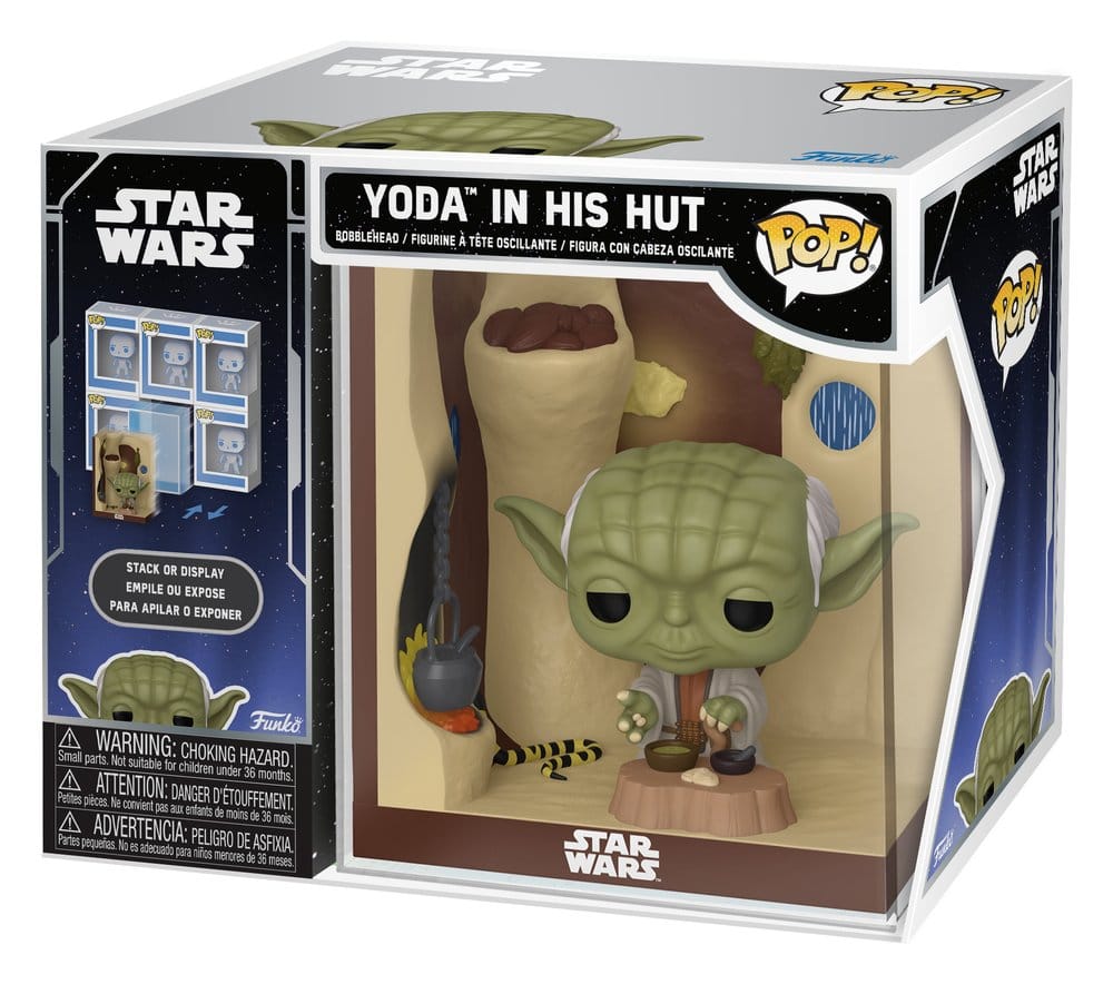 Star Wars POP! Nooks Vinyl Figure Yoda's Hutt Funko