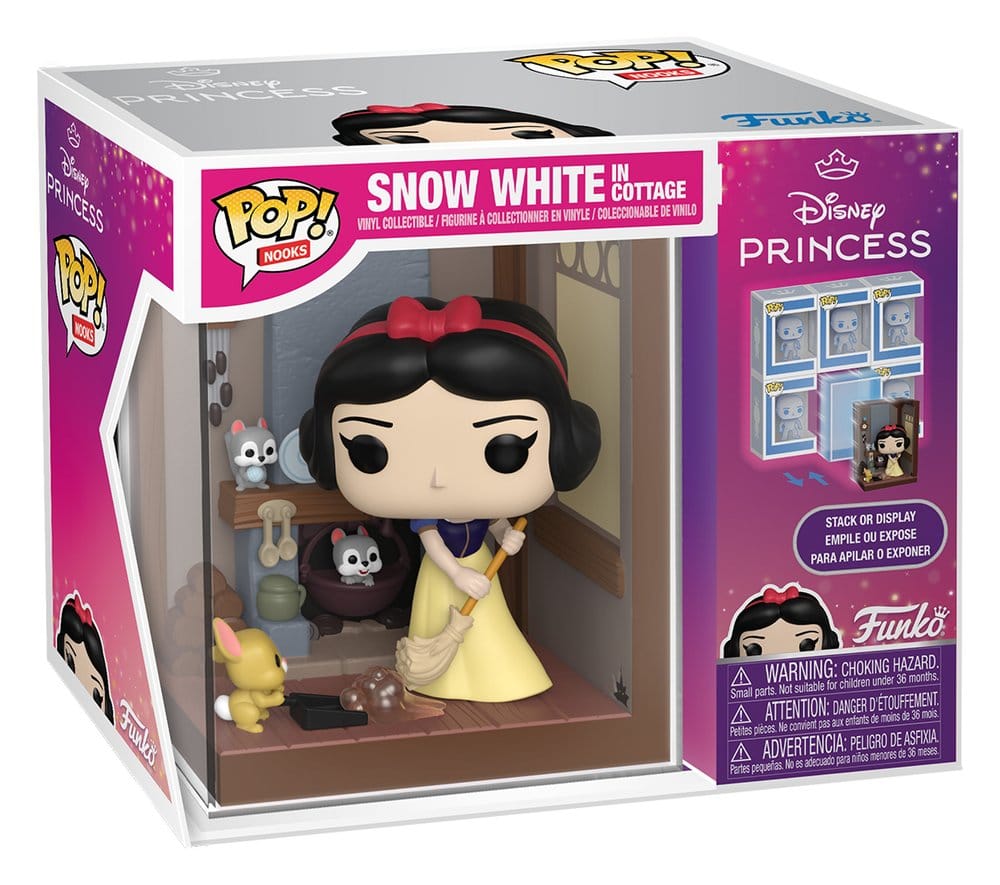 Snow White POP! Nooks Vinyl Figure Dwarfs House Funko