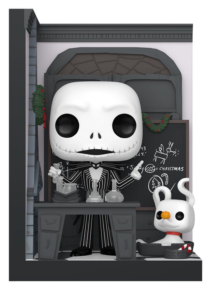 Nightmare Before Christmas POP! Nooks Vinyl Figure Jack Skellington's Room Funko