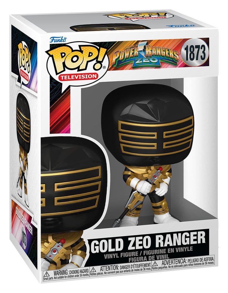 Power Rangers Zeo POP! Movies Vinyl Figures Zeo Ranger Gold Funko