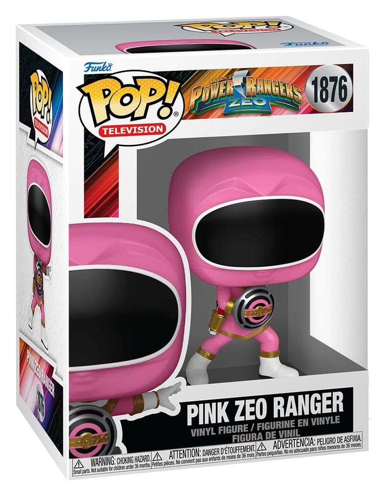 Power Rangers Zeo POP! Movies Vinyl Figures Zeo Ranger Pink Funko