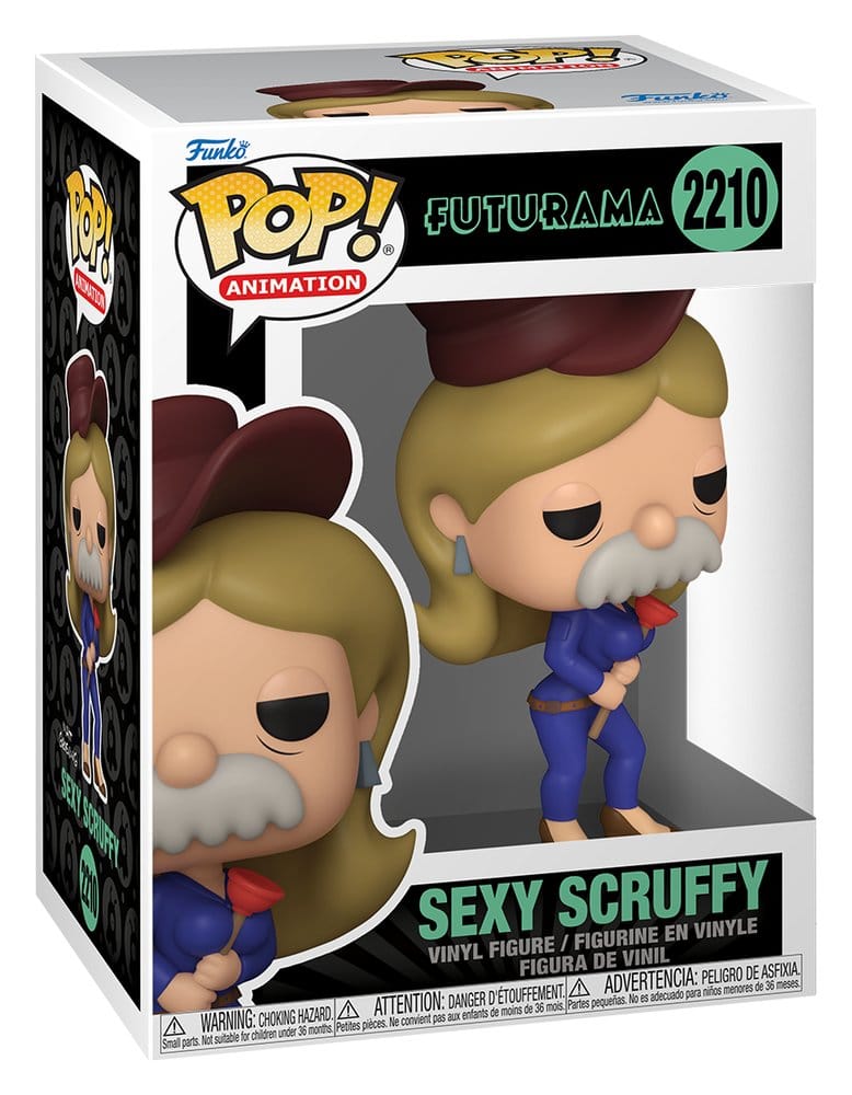 Futurama Pop! Animation Vinyl Figure Sexy Scruffy Funko