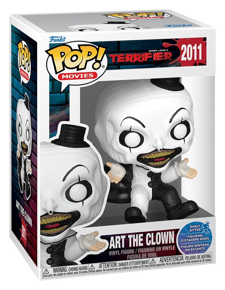 Terrifier POP! Movies Vinyl Figure Art the Clown Horror Sitters Funko