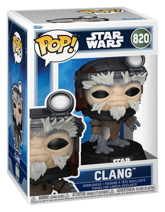 Star Wars Mandalorian & Grogu POP! Vinyl Figure Clang with Head Set Funko