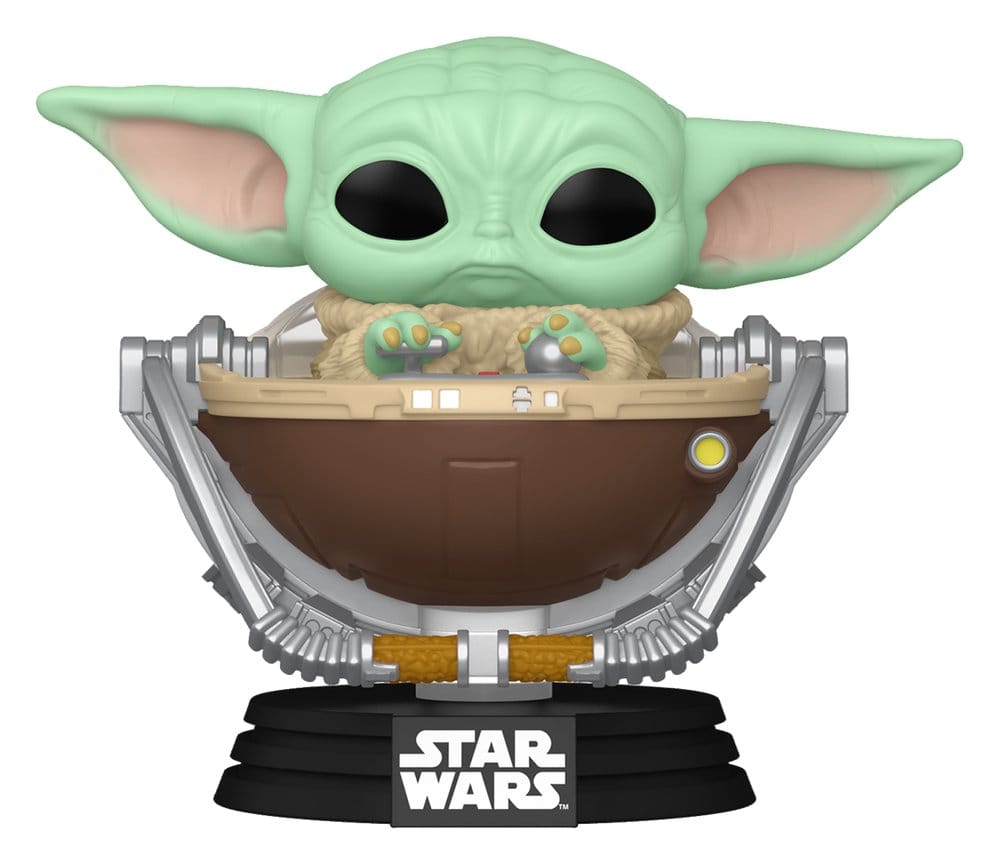 Star Wars The Mandalorian and Grogu POP! Vinyl Bobblehead Figure Grogu in Pram Funko