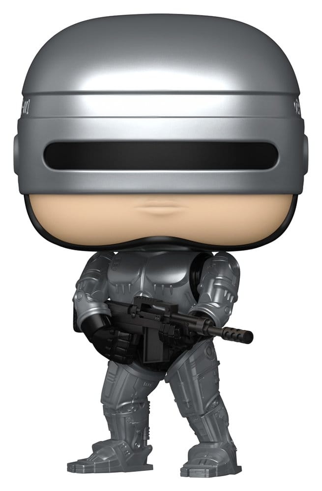 Robocop POP! Movies Vinyl Figures Robocop Metallic with Chase Assortment 6 Funko