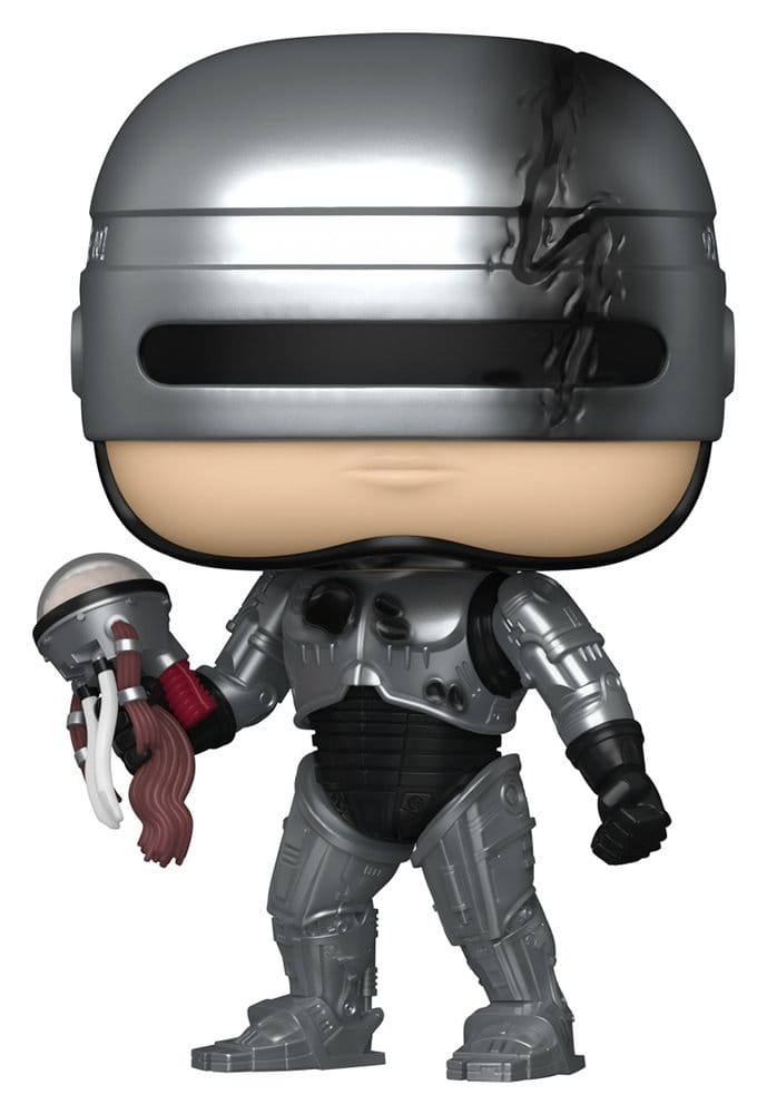 Robocop POP! Movies Vinyl Figures Robocop Metallic with Chase Assortment 6 Funko