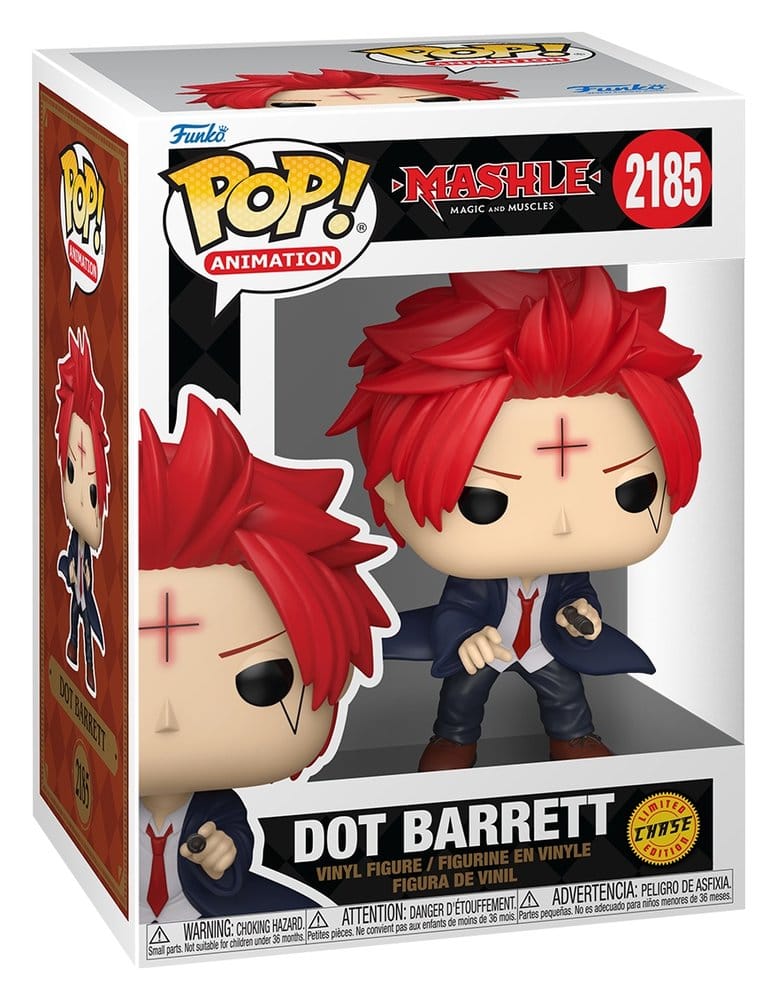 Mashle POP! Animation Vinyl Figures Dot Barrett with Chase Assortment 6 Funko