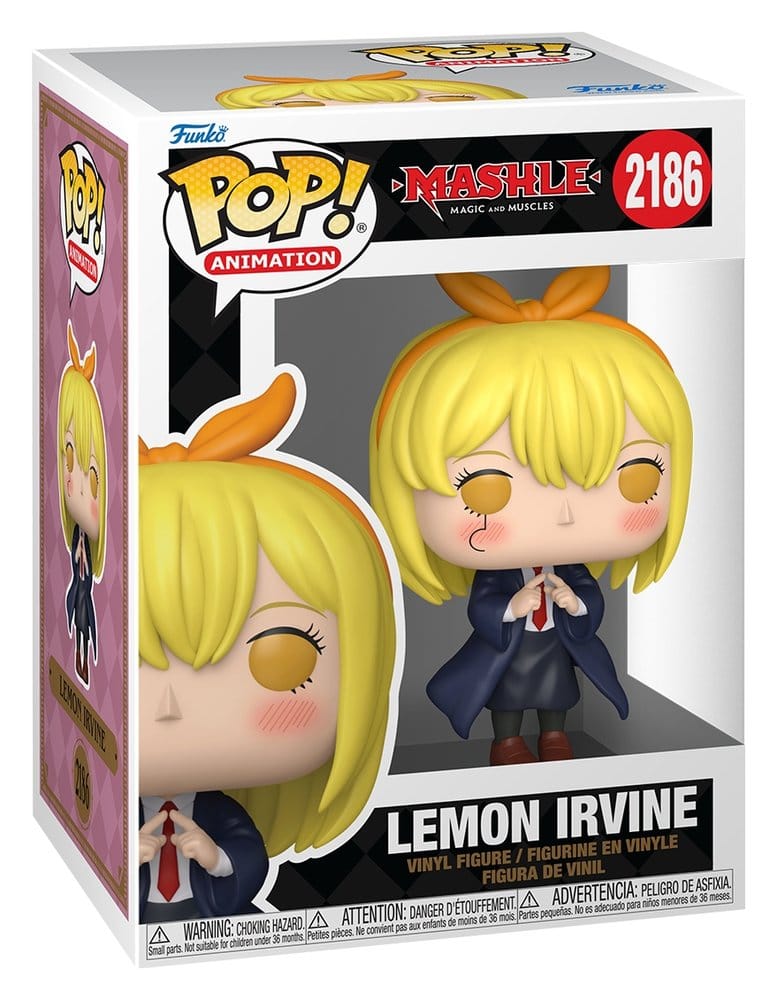 Mashle POP! Animation Vinyl Figure Lemon Irvine Funko