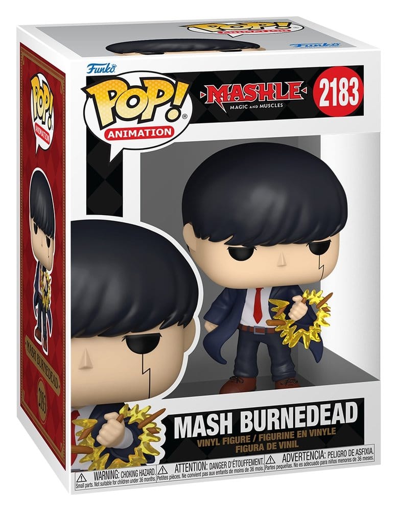 Mashle POP! Animation Vinyl Figure Mash Burnedead Funko