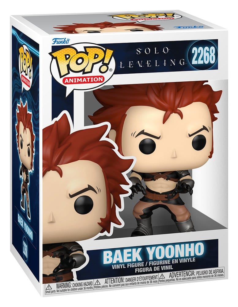 Solo Leveling POP! Animation Vinyl Figure Baek Yoonho Funko