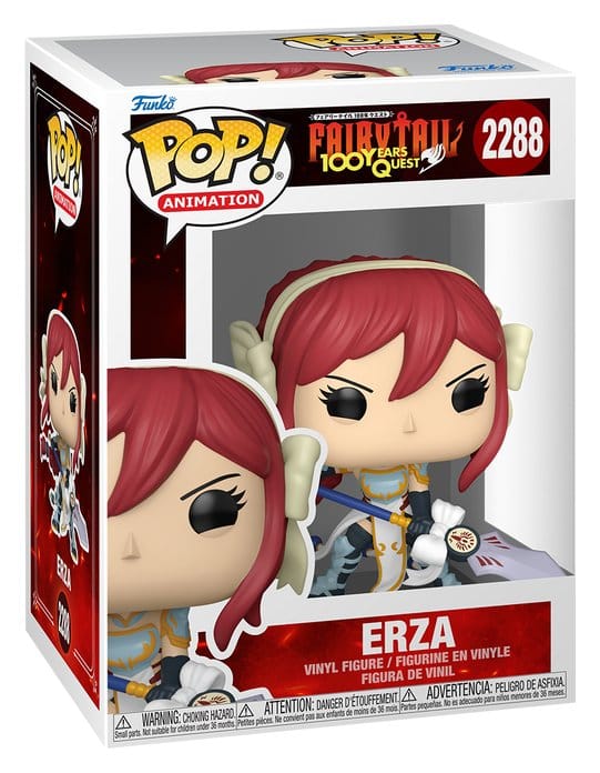 Fairy Tail 100 Year Quest POP! Animation Vinyl Figures Erza Funko