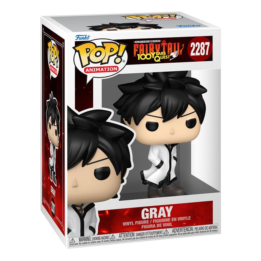 Fairy Tail 100 Year Quest POP! Animation Vinyl Figures Gray w/Chase Assortment 6 Funko