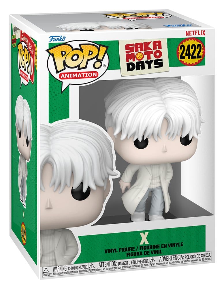 Sakamoto Days POP! Animation Vinyl Figure Kei "X" Funko