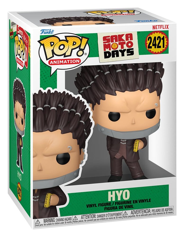 Sakamoto Days POP! Animation Vinyl Figure Hyo Funko