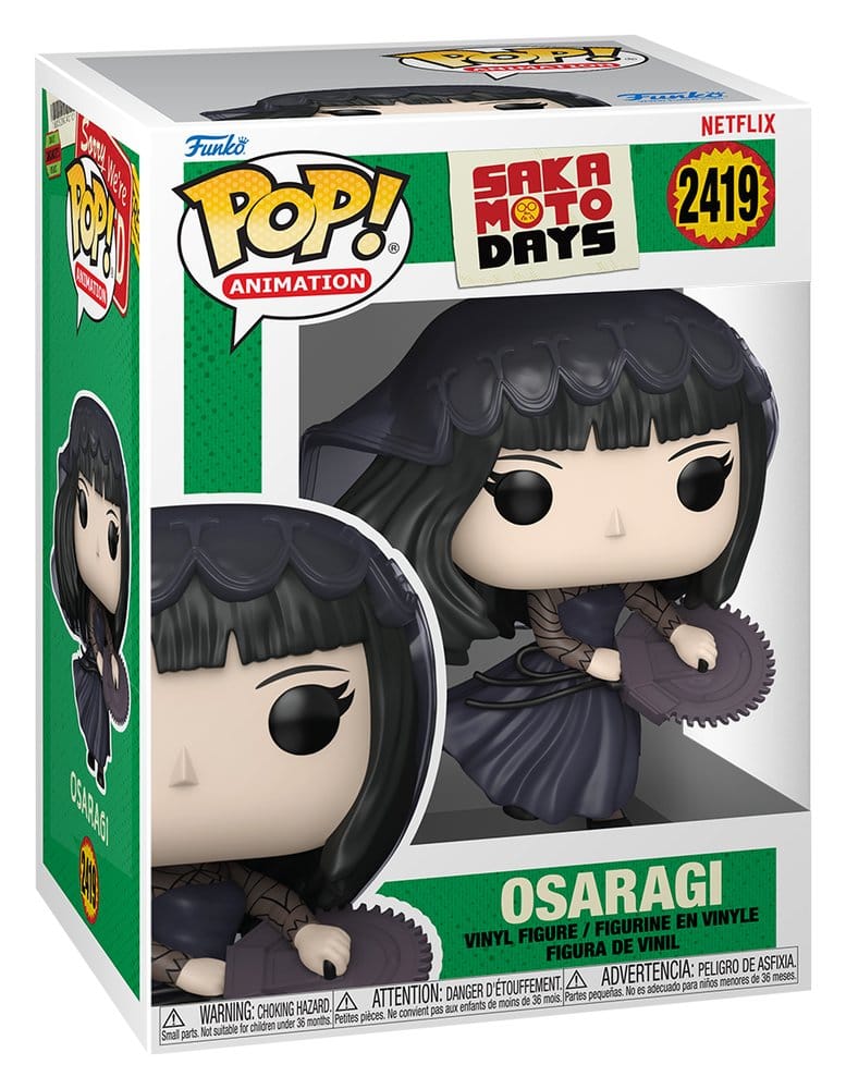 Sakamoto Days POP! Animation Vinyl Figures Osaragi with Chase Funko
