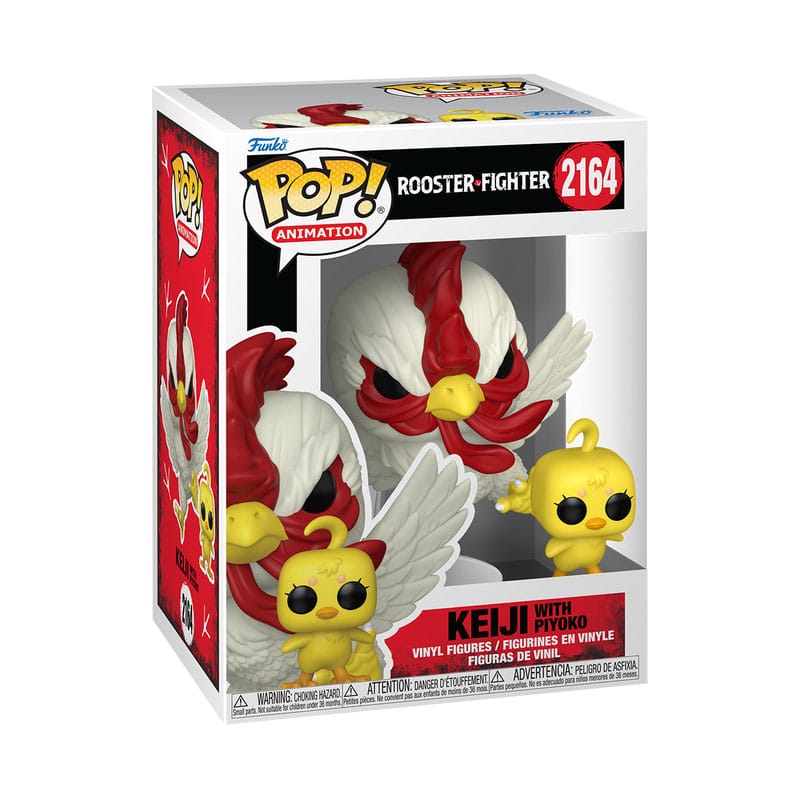 Rooster Fighter POP!&Buddy Vinyl Figure Keiji & Piyoko Funko