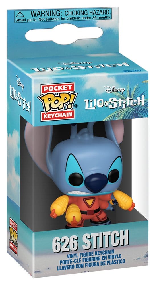 Lilo&Stitch POP! Vinyl Keychains 626 Stitch Display 12 Funko