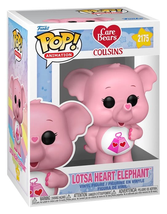 The Care Bears POP! Animation Vinyl Figure Lotsa Heart Elephant Funko