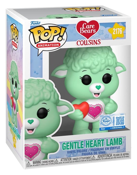 The Care Bears POP! Animation Vinyl Figure Gentle Heart Lamb Funko