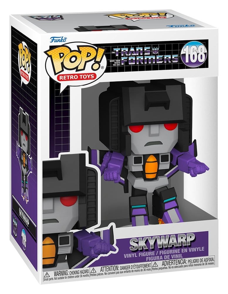 Transformers POP! Vinyl Figures Sky Warp with Chase Assortment 6 Funko