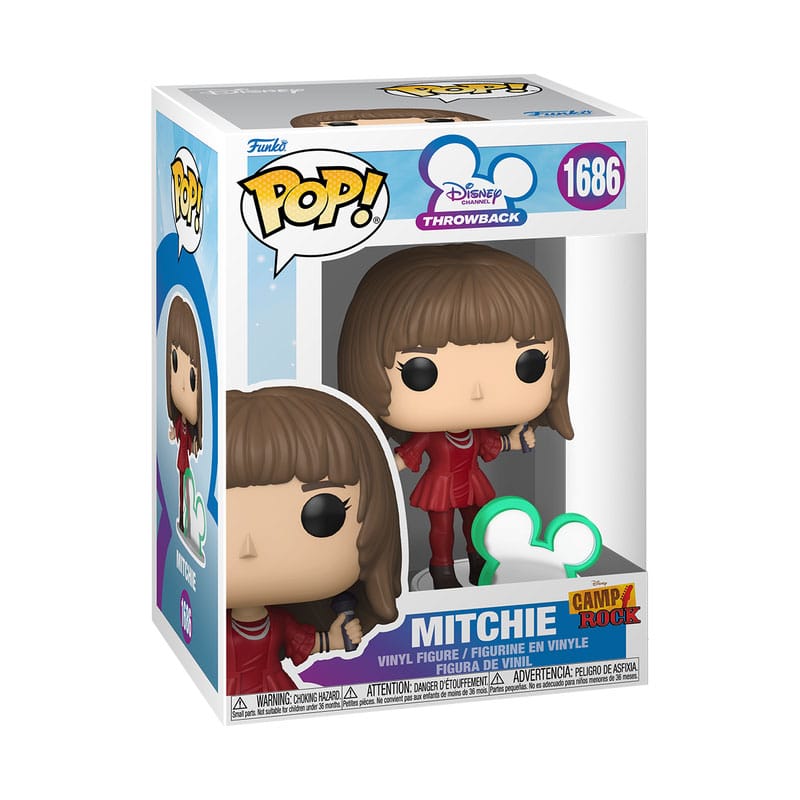 Disney Channel Retro POP! Disney Vinyl Figure CR Mitchie w/Disney Icon Funko