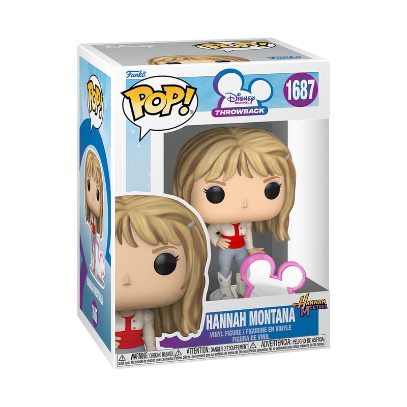 Disney Channel Retro POP! Disney Vinyl Figure HM Hannah w/Disney Icon Funko