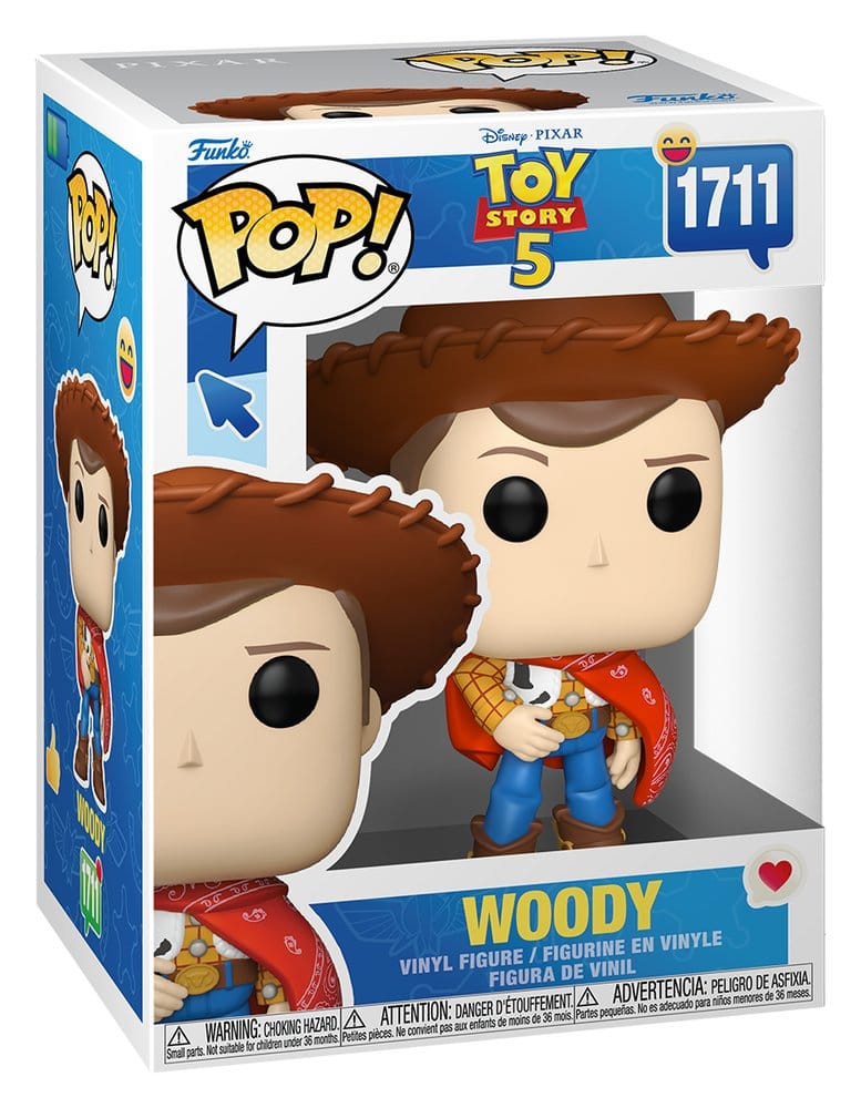 Toy Story 5 POP! Disney Vinyl Figures Woody Funko
