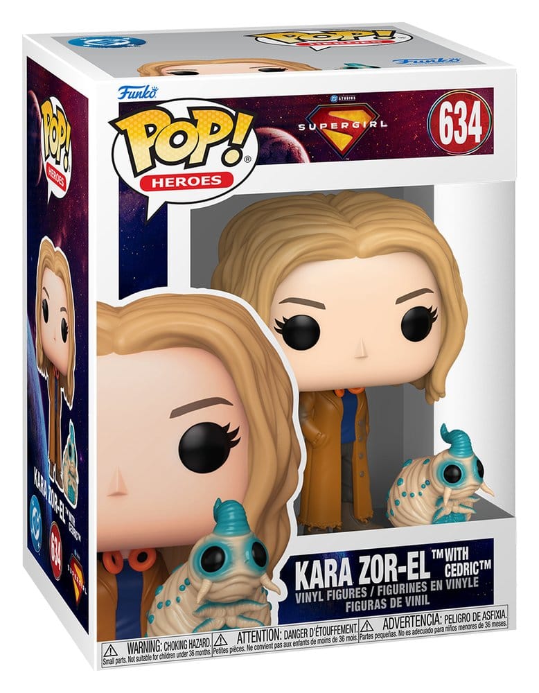 Supergirl 2026 POP! Vinyl Figure Kara Zor El With Cedric Funko