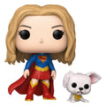 Supergirl 2026 POP! Heroes Vinyl Figure Supergirl with Puppy Krypto Funko