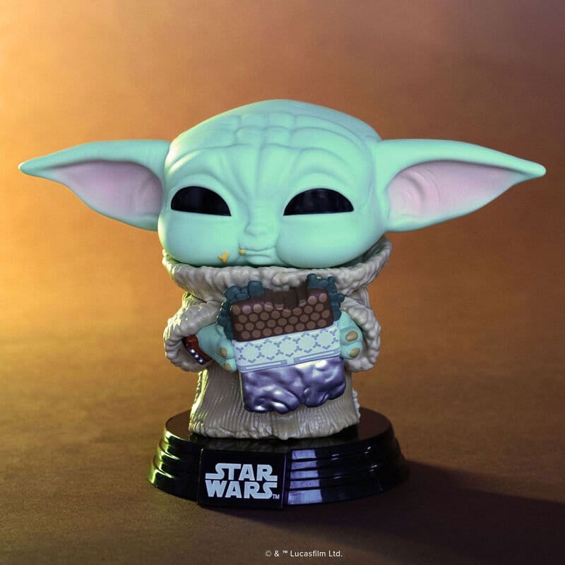 Star Wars The Mandalorian and Grogu POP! Vinyl Figure Grogu with Sandwich Funko