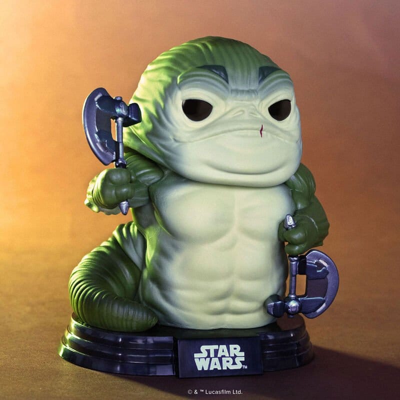 Star Wars The Mandalorian and Grogu POP! Vinyl Figure Rotta the Hutt Glow Funko