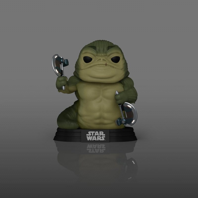 Star Wars The Mandalorian and Grogu POP! Vinyl Figure Rotta the Hutt Glow Funko