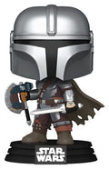 Star Wars The Mandalorian and Grogu POP! Vinyl Figure The Mandalorian Dual Wield Funko