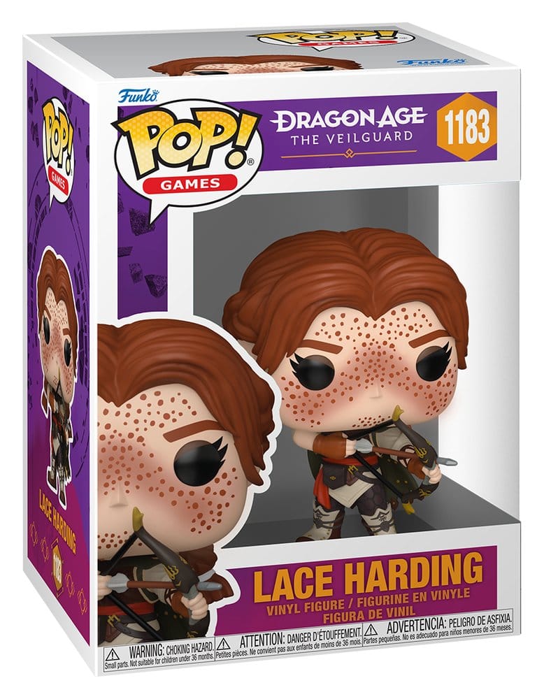 Dragon Age The Veilguard POP! Games Vinyl Figure Lace Harding Funko