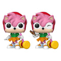 Sonic The Hedgehog POP! Games Vinyl Figures Amy Rose with Piko Hammer with Chase Assortment 6 Funko